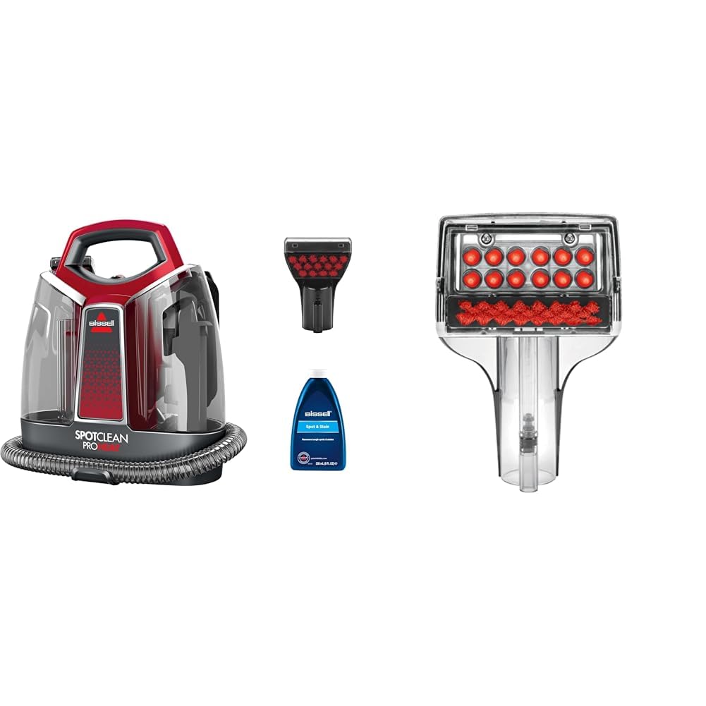 Bissell Spotclean Proheat limpiador de alfombras y quitamanchas Portatil + Bissell 2367 Accesorio de Alcance Profundo