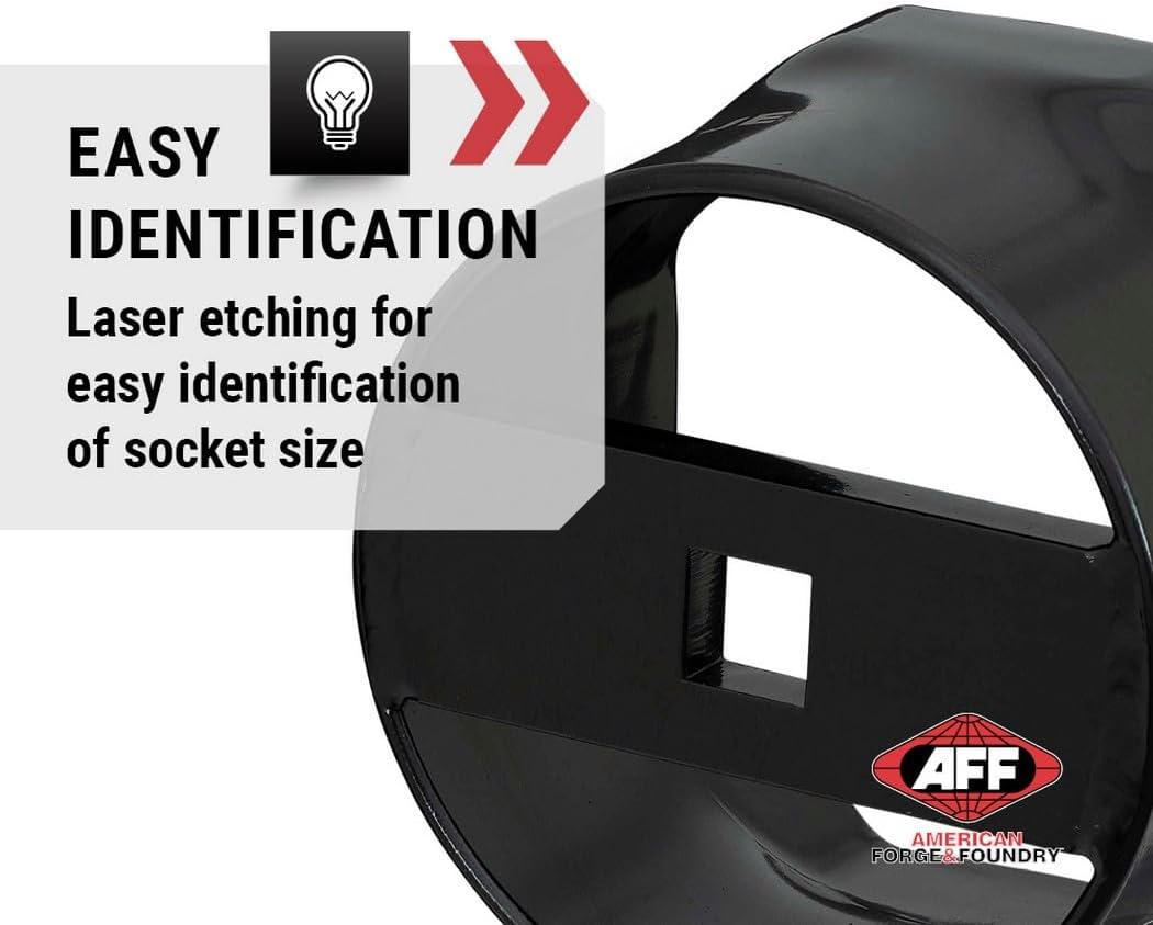 AFF 3/4" Drive Wheel Bearing Locknut Socket (Available in 6 or 8 Points & Multiple Sizes)