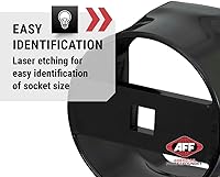 Vista 5 de AFF Tuerca de bloqueo de rodamiento de rueda motriz de 3/4" (disponible en 6 u 8 puntos y varios tamaños)