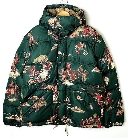 printed down jacket