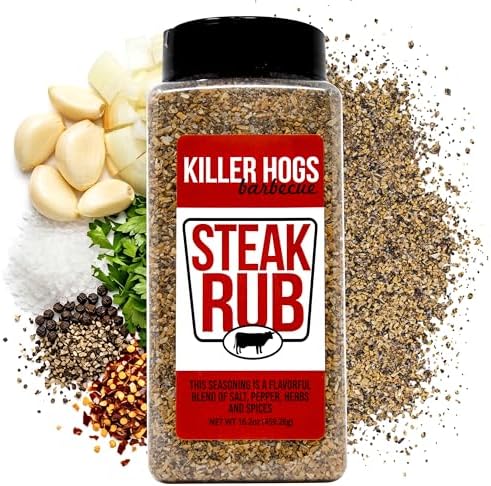 Killer Hogs Steak Rub, BBQ Seasoning