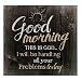 P. Graham Dunn Good Morning This is God…Rustic Dark 10 x 10 Wood Pallet Design Wall Art Sign Plaque
