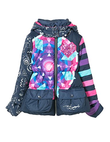 Desigual Abrig_GRUSONI, Azul (Estado), 3 años (Talla del Fabricante: 3/4) para Niños