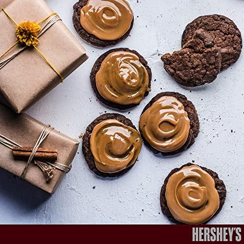 Hershey's Caramel Syrup - Thick & Delicious Caramel Sauce - Kids' Favourite Brown Sauce Toppings for Desserts - Vegetarian-Friendly Sweets, 623 g