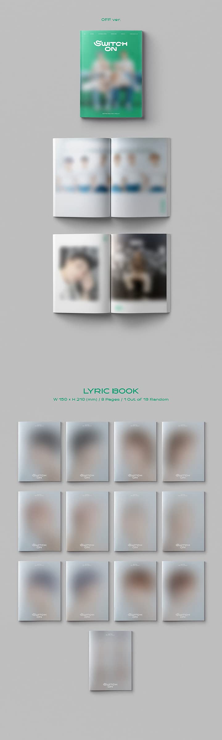 Amazon.co.jp: アストロASTRO - 8th Mini Album SWITCH ON CD (2