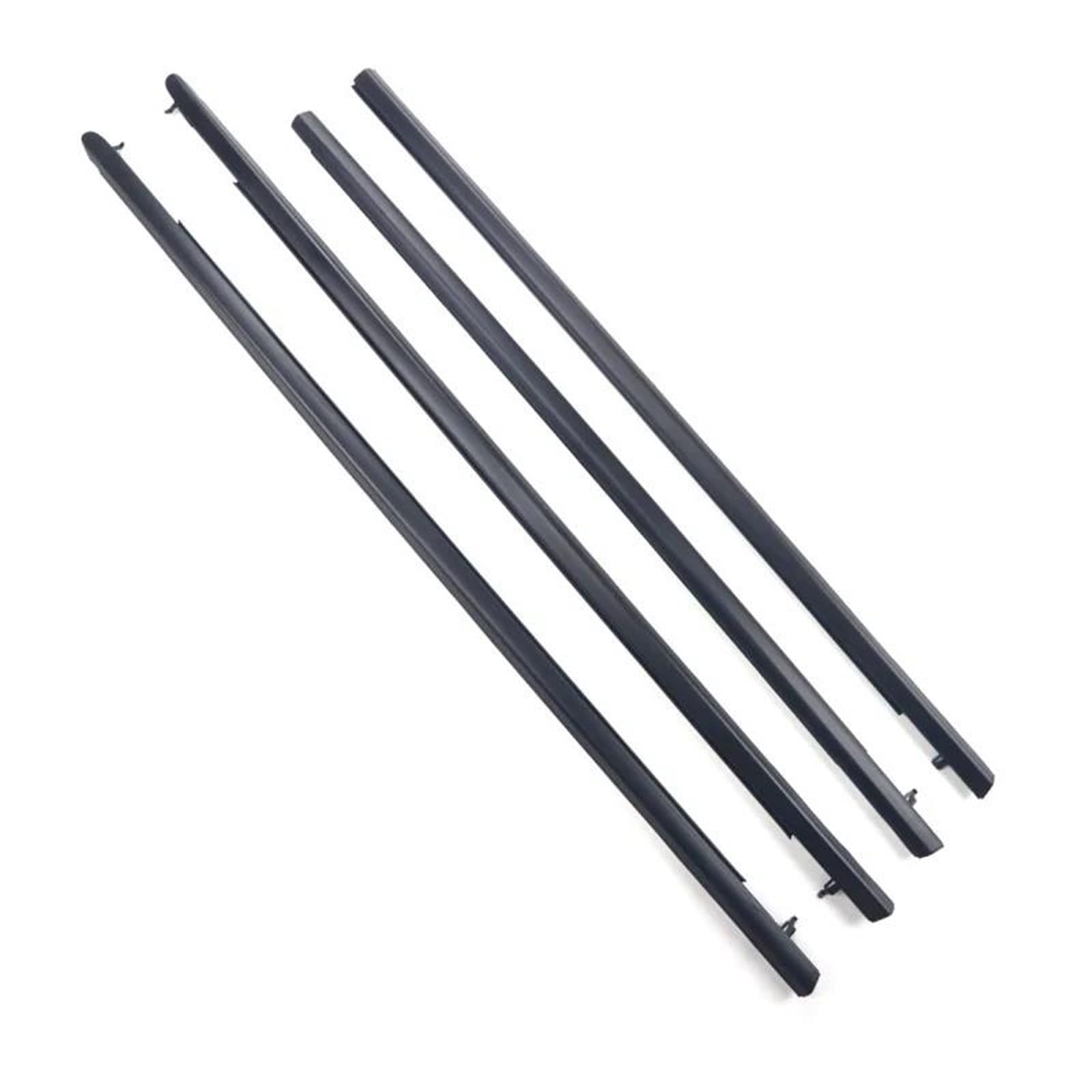 One Color Car Window Rubber Seal For Fit For Jazz Hatchback 2015 2016 2017 2018 2019 2020 Outside Black Window Weatherstrips Window Weatherstrip