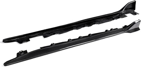 AD Style Real Carbon Fiber Add-on Side Skirt Extension Splitter Compatible for 2020-2025 Toyota GR Supra A90 A91 MK5