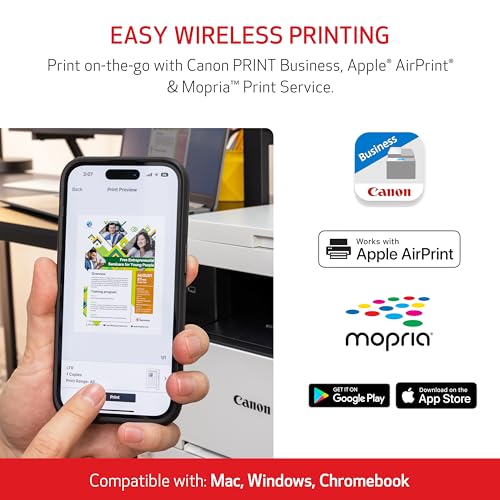 canon color imageclass mf652cw - wireless laser printer multifunction with scanner copier mobile ready 3 year limited warranty 22 ppm color white