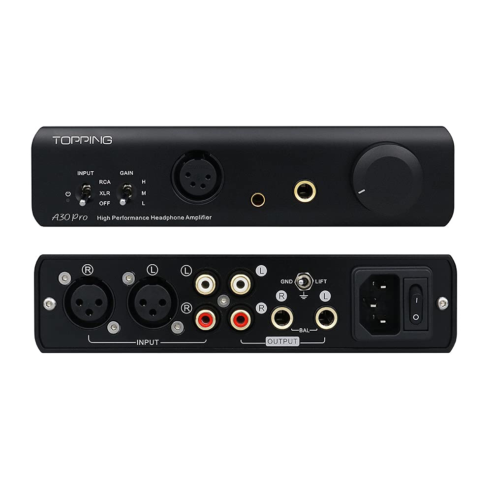 Amazon.co.jp: TOPPING A30 Pro NFCA ヘッドフォンアンプ SE バランス 