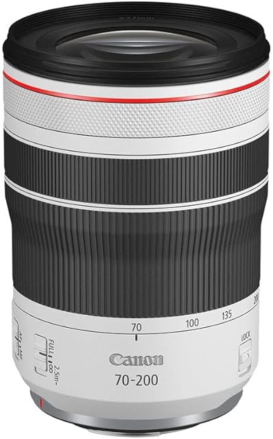 Canon RF 70-200mm F4L IS USM Lens | Constant F4 Aperture, Compact and Lightweight Design, Weather-Sealed, Compatible with all Canon EOS R Series Cameras