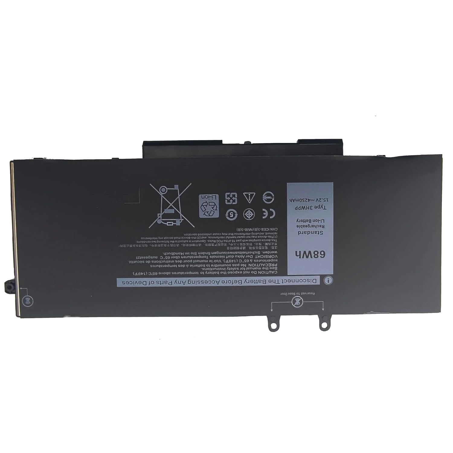 Notebook battery for DELL Latitude 5401 5410 5510 5501