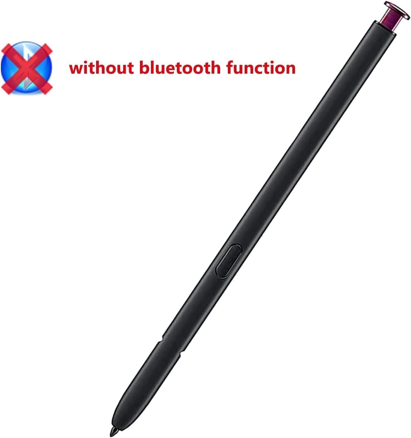 Galaxy S22 Ultra S Pen de Rechange pour Samsung Galaxy S22 Ultra S Pen Stylus PS908BQE Stylet(Rouge)