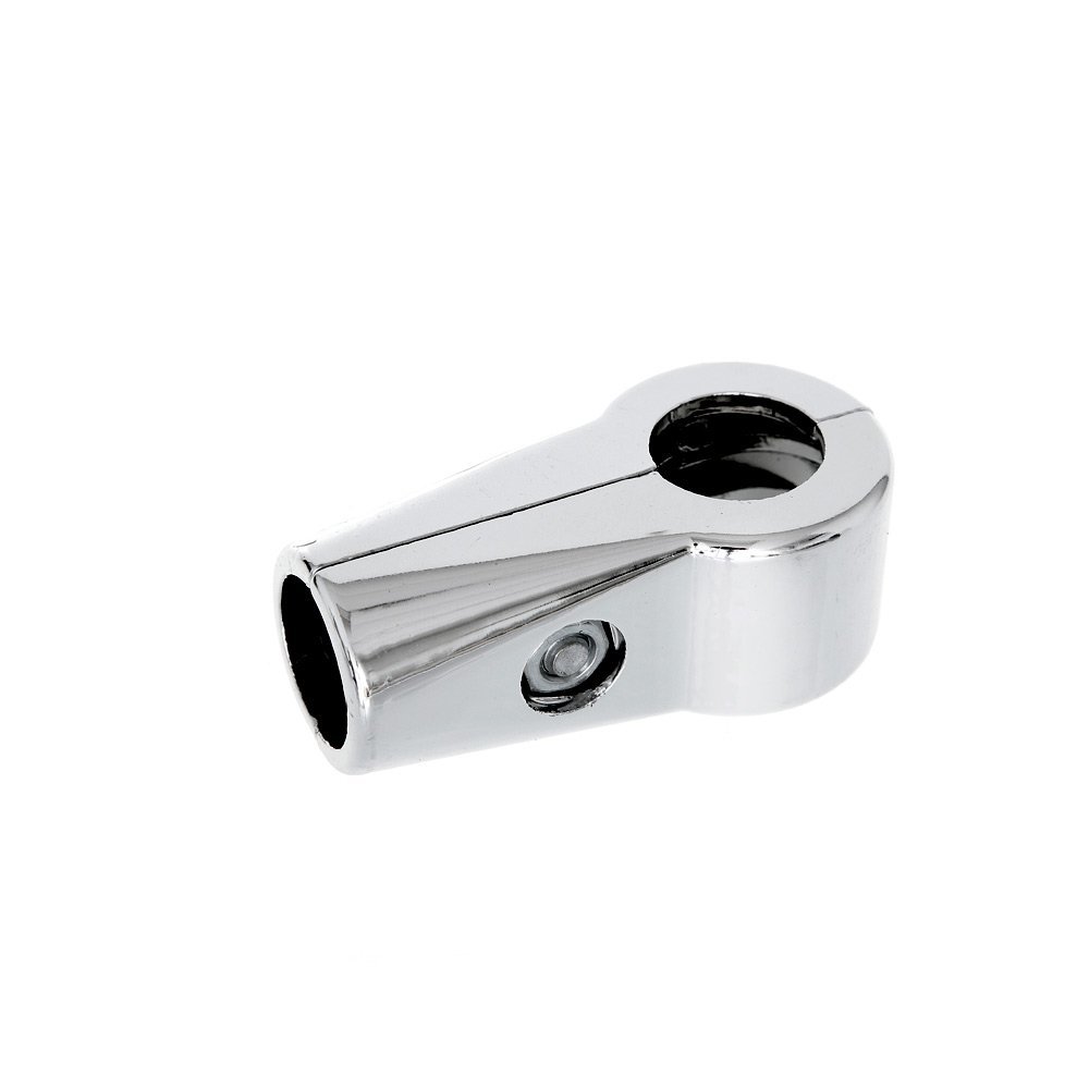 CompleteShopfittings 25MM CLAMPS CLOTHES GARMENT RAIL WARDROBE CHROME TUBING RAIL(3 WAY CLAMP)