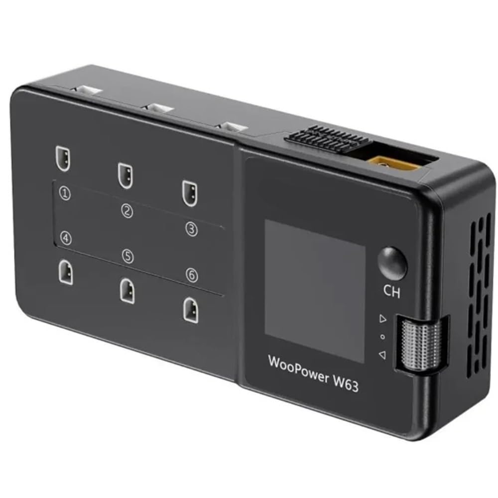 Caricabatterie intelligente caricato Compatibile Con W63 100w Suit Protezione da cortocircuito RC FPV Droni quadricottero