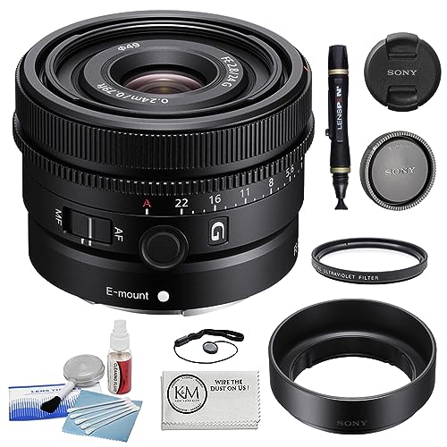 Sony FE 24mm f/2.8 G Y 49mm UVtB^[ + JN[jOLbg5_ + N[jOYy + YLbvL[p[ + }CNt@Co[N[jONXt (6ACe)