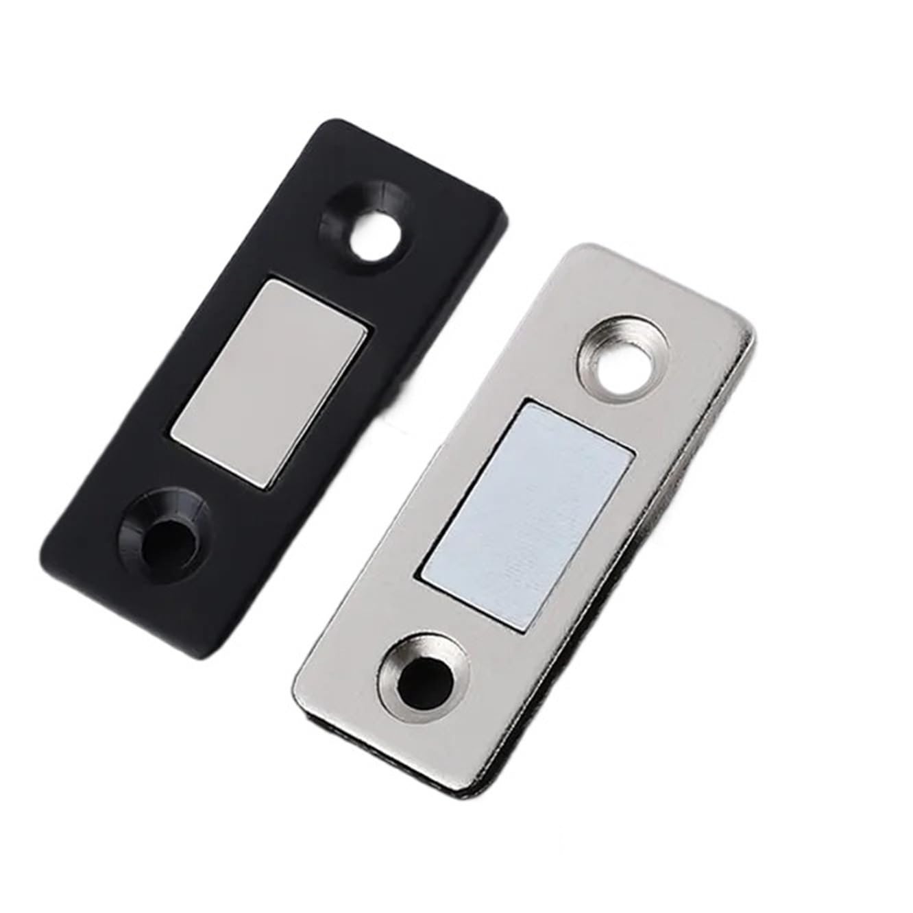 Ppqiru Black 10 Sets Magnet Cabinet Catches Hidden For Cupboards