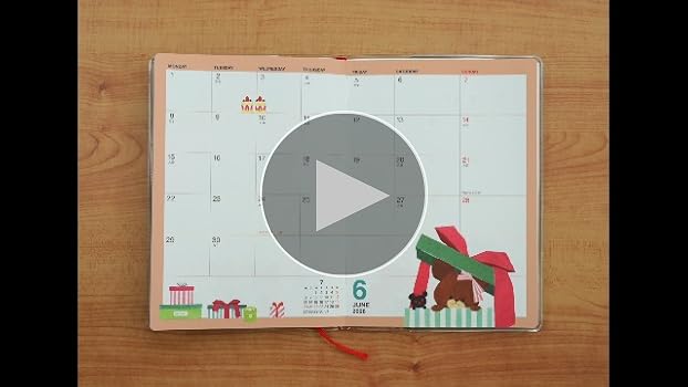 Amazon.co.jp: スクエア くまのがっこう 手帳 2026年 A6