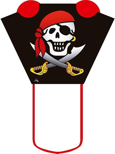 HQ Cometa de una sola línea de trineo de bolsillo de cometas - Jolly Roger