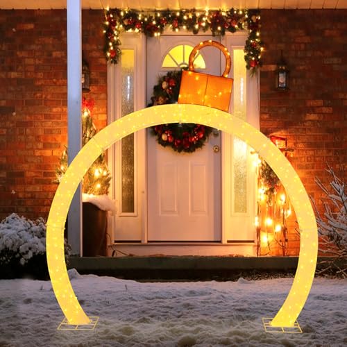 SOARS Weihnachtsbogen beleuchtet, 313 cm Torbogen groß,...