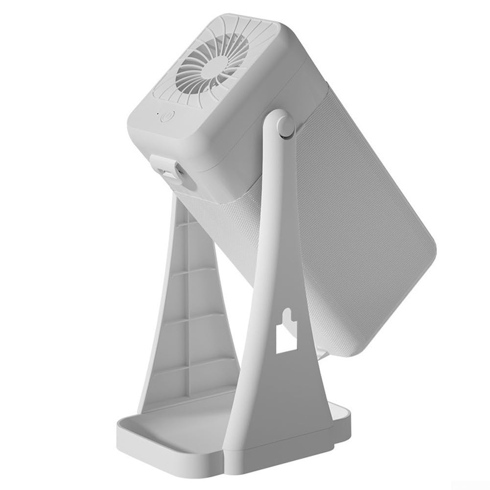Purificador de escritorio pequeño para oficina con ventilador y luz USB