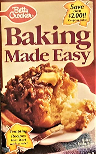 Baking made easy (Creative recipes) B0006OV8PG Book Cover