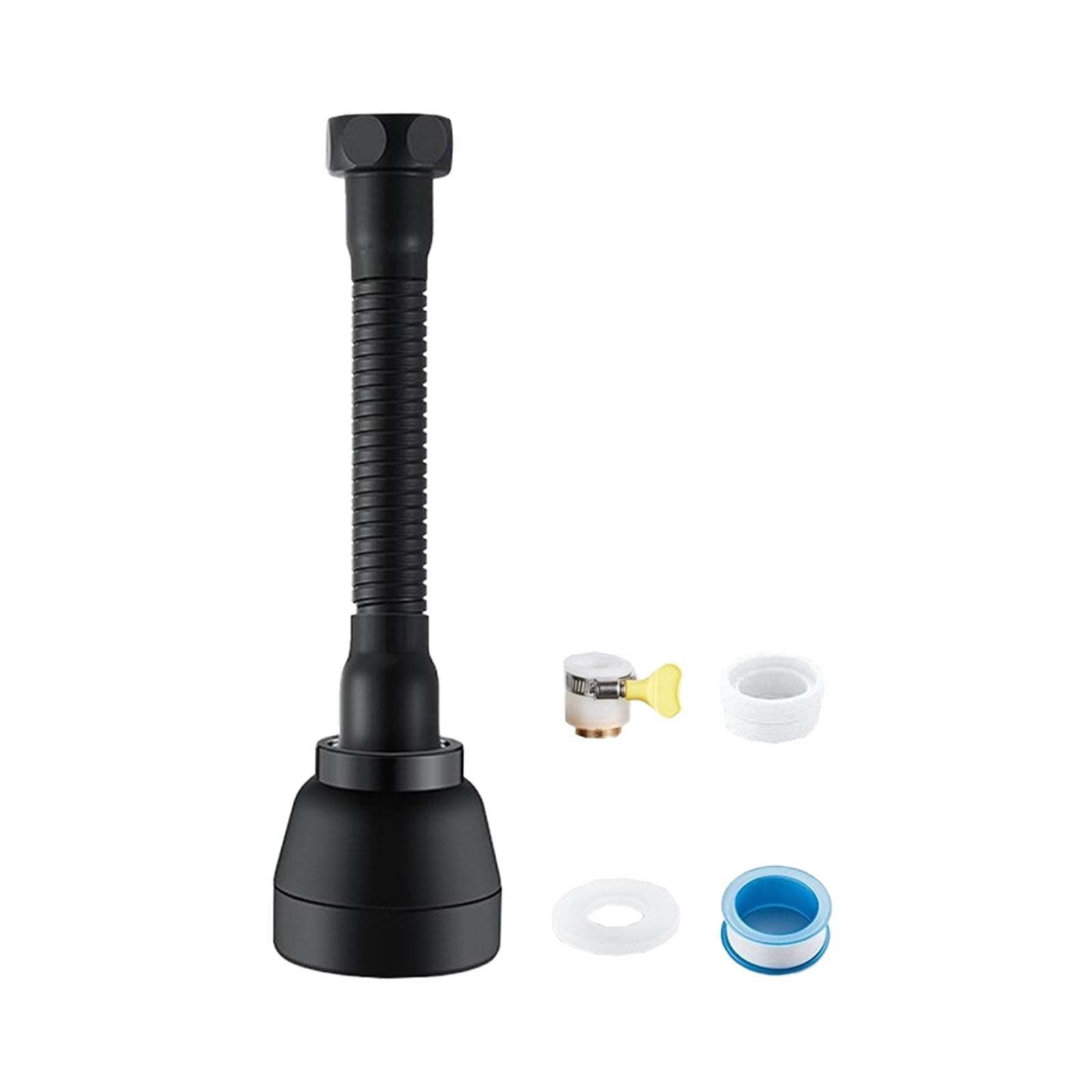 1pc Faucet Extender Sprayer Kitchen Taps Anti-Splash Tap Booster 3 Modes for Kitchen Faucet(L)