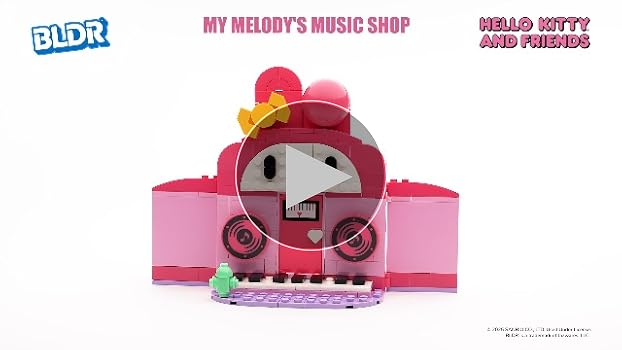 maimero　0728 Amazon.com: BLDR Hello Kitty and Friends My Melody's Music