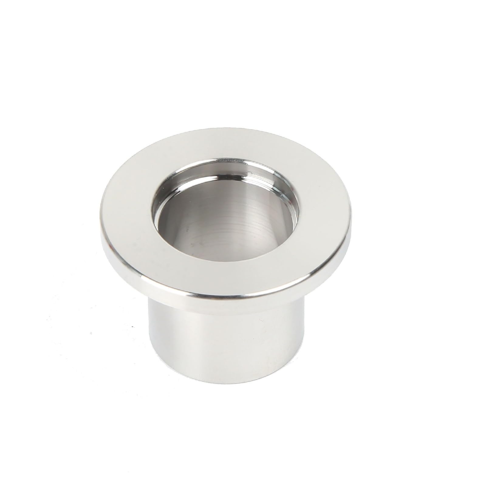 QMINOX 304 Stainless Steel Half Nipple Vacuum NW KF16 Weld Flanges KF16 Length 20mm Half Nipple