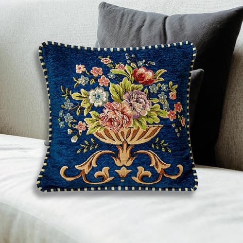 Housse de coussin bleu résistante et lavable pour protéger vos fauteuils - 6