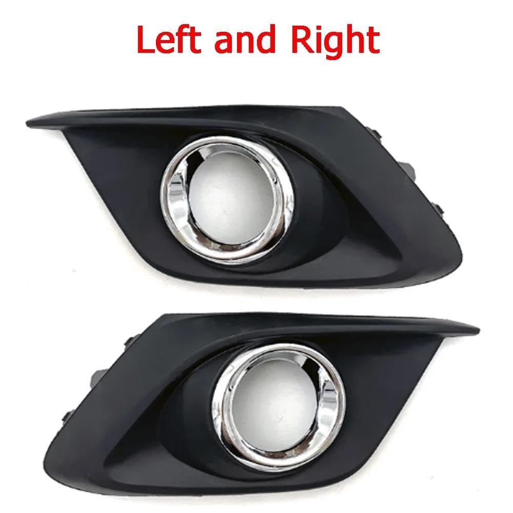 Grille De Protection Antibrouillard Avant Pour Mazda 3 / Axela 2014-2016 - Noir, Sans Trou, Pièce BKD1-50-C21 Etc.