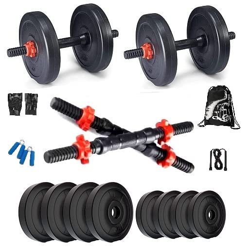 Bodyfit Dumbbell Set, Home Gym Set, Weight Plates, Style Dumbbell Rods, Dumble Set, Exercise Gym Fitness Set with Gym Accessories (8kg Gym Plates(2kgx4)) (B0BFNKKJ4T) Amazon Price History, Amazon Price Tracker