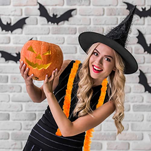 Wxj13 12 Packs 6.6Ft Colorful Feather Boas, Turkey Feathers Boa Rainbow Boa Chandelle Feather Boa Colorful Marabou Feather Boas For Craft Wedding Party Dress Up Halloween Costume Decoration #TOP6