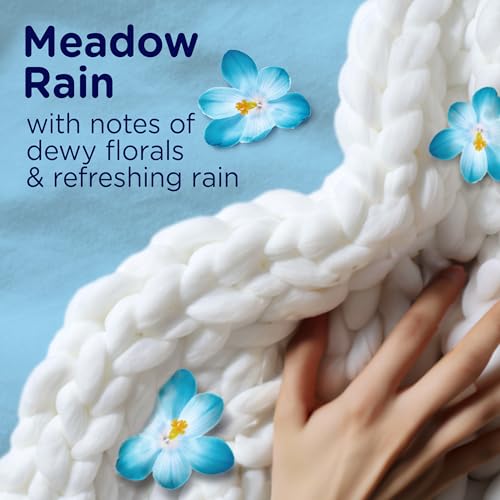 Downy Blends In-Wash Laundry Scent Booster Beads, Meadow Rain Scent, 25.6 OZ, Fabric Sottener Beads and Freshness - image 4
