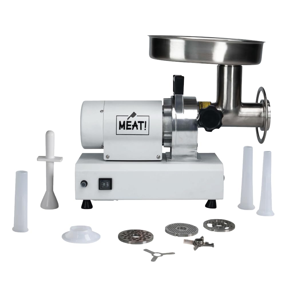 MEAT! .75 HP Pro-Grade Meat Grinder #12