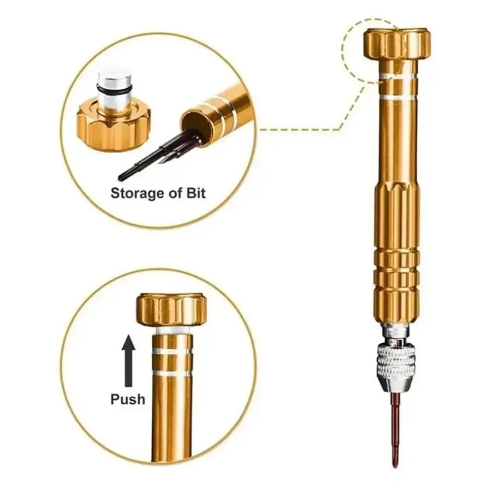 Uhrenreparatur-Werkzeugsatz, Uhrmacher-Gehäuseöffner, Verbindungsstift, Federsteg-Entferner, Uhrenbatterie-Austausch, Armband-Nadel-Set, Uhrenreparatur-Werkzeug