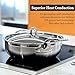 Hestan - ProBond Collection - Professional Clad Stainless Steel 10-Piece Ultimate Cookware Set, Induction Cooktop Compatible