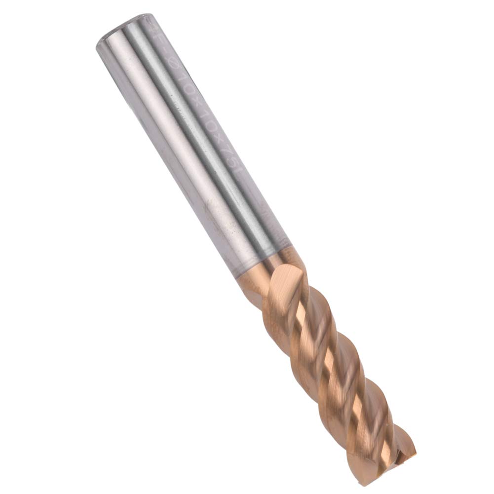 Frez palcowy do obróbki metalu HRC60° D10*75 * 4T | Frez ze stali wolframowej 4 - rowek