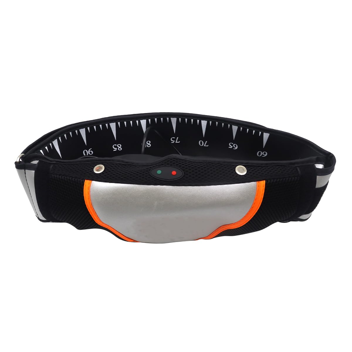 Riven Cinturón de masaje multifuncional con motor de vibración y controlador de calor de 3 niveles para abdomen, brazos, glúteos y muslos (130 cm).