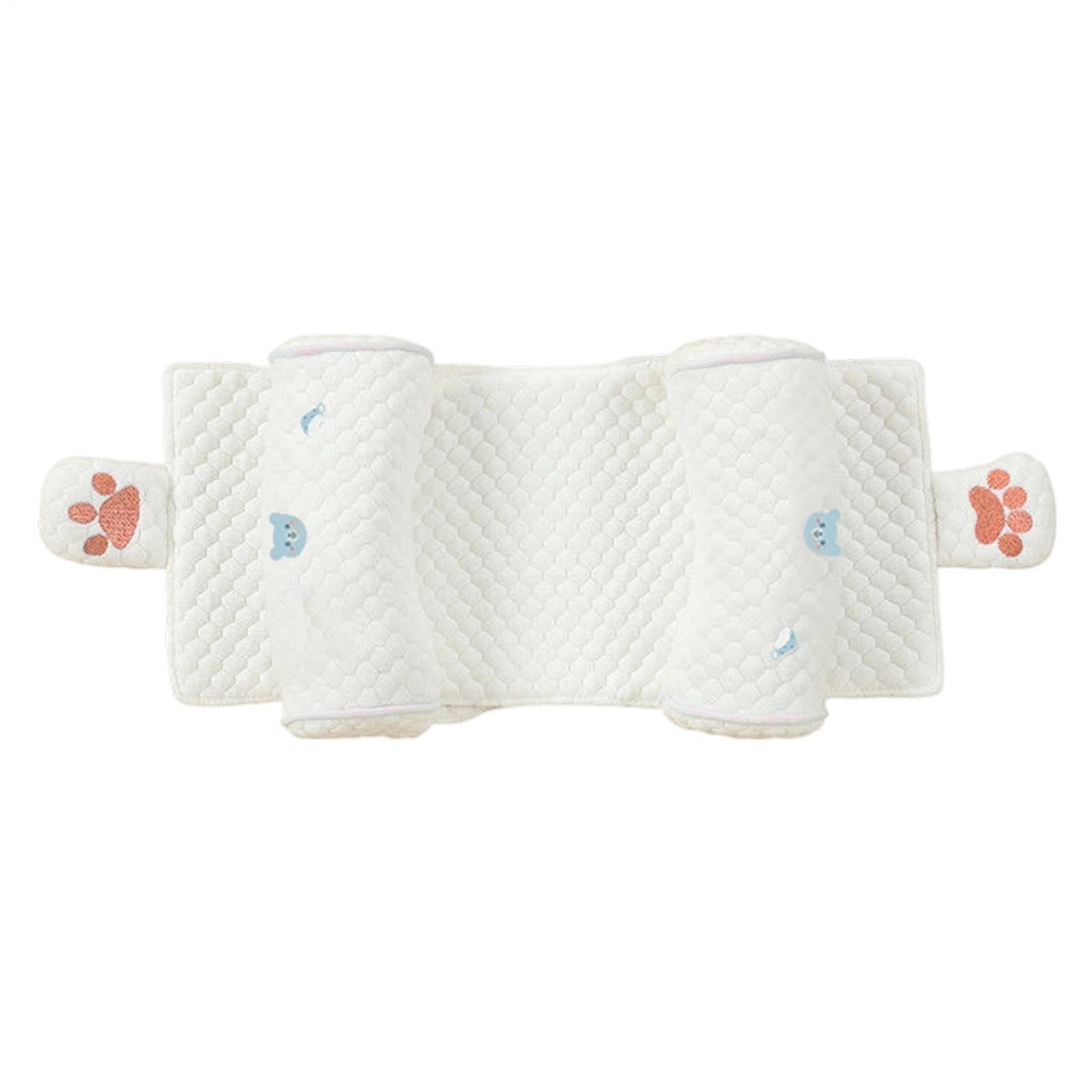 De Almohada para Niños,Almohadilla Suave De Algodón Transpirable | Almohada para Dormir En Cochecito - Niños y Niñas Interior Exterior Hogar Dormitorio Guardería Cama Cuna