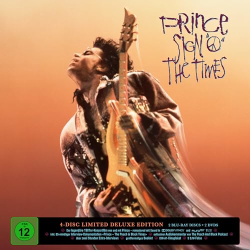 Prince – Sign "O" The Times (Limited Deluxe Edition) (2 Blu-Rays + 2 Dvds) - Classic Artwork