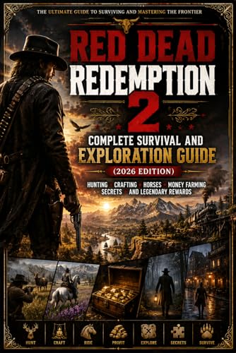  Red Dead Redemption 2 Complete Survival and Exploration Guide (2026 Edition): Hunting, Crafting, Horses, Money Farming, Secrets, and Legendary Rewards