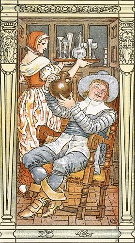 Image Jolly Man Walter Crane pour rompre la monotonie des murs blancs