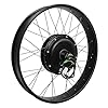 26 in Rear Wheel Electric Fat Tire Ebikes Conversion Kit 26 in Rear Wheel Ebike Hub Motor 46V 1500W Fat Tire E bike Conversion Kit with LCD Display, No Disc Brake (Battery & Tire Not Included) #5