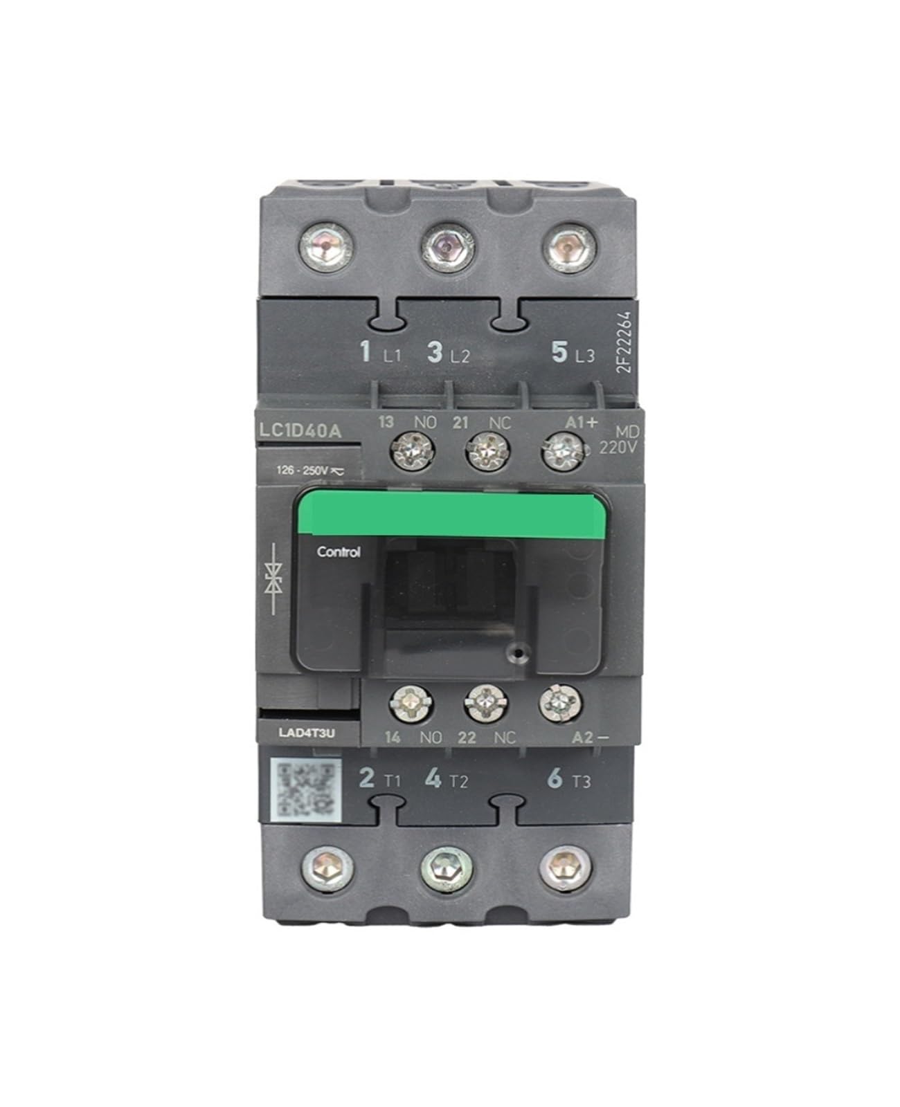 Contacteur LC1D65ABD DC24V triphasé pour commande de moteur