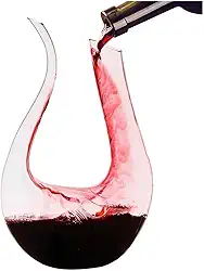 Decanter Vinho Aerador Decantador Moderno Luxo em U