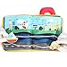 Felt Quiet Books - 9 Kinds Vehicle Identify Skill Boys and Girls, Ultra Soft Baby Book Touch and Feel Cloth Book, 3D Books Fabric Activity for Babies /Toddlers, Learning to Sensory Book、Busy Book