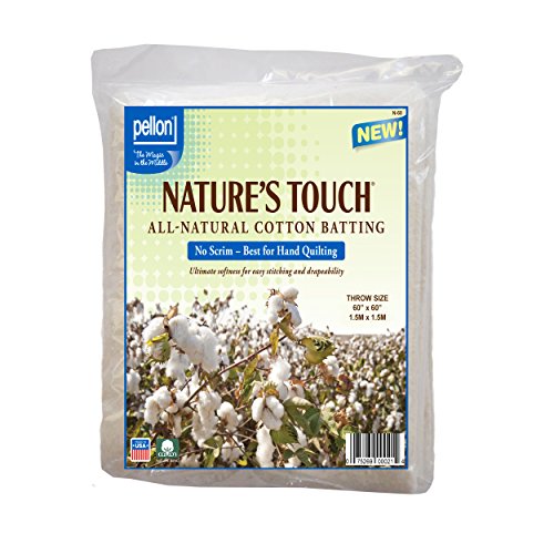 Pellon Natural Cotton Batting Throw 60