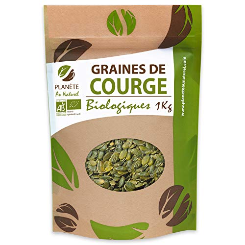 Graines de Courge Bio - 1kg (Cucurbita pepo)