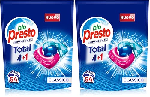 Bio Presto Power Caps Classico Capsule Confezione 108 Lavaggi