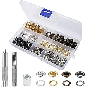 Hoolrzi HOOLRZI 100 Sets Ösen Kit